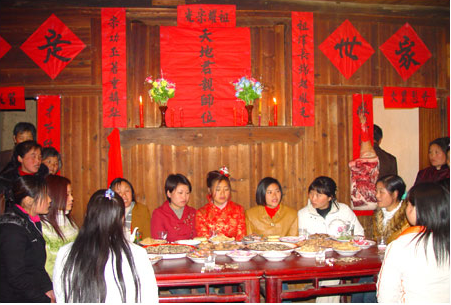三峡传统民俗：陪十姊妹